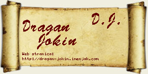Dragan Jokin vizit kartica